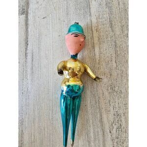 Italian glass man AS IS‎ ornament vintage
